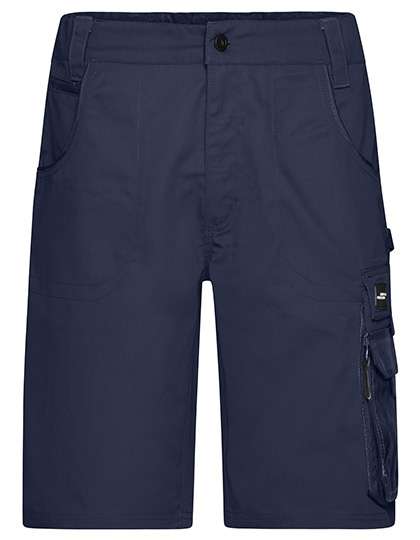 James&Nicholson Workwear Bermudas -STRONG- Navy/Navy 54 (JN835)