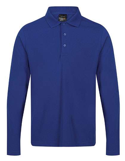 Regatta Professional Pro 65/35 Long Sleeve Polo New Royal 4XL (RG222)