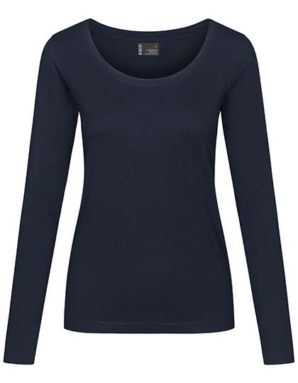 EXCD by Promodoro Women´s T-Shirt Long Sleeve Navy XL (CD4095)