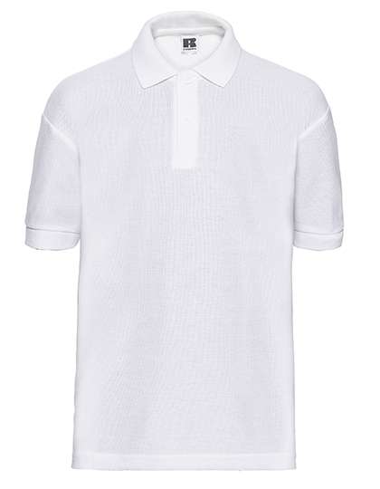 Russell Kids´ Classic Polycotton Polo White 152 (XXL) (Z539K)