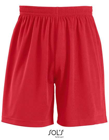 SOL´S Kids´ Basic Shorts San Siro 2 Red 10 Jahre (140) (LT01222)