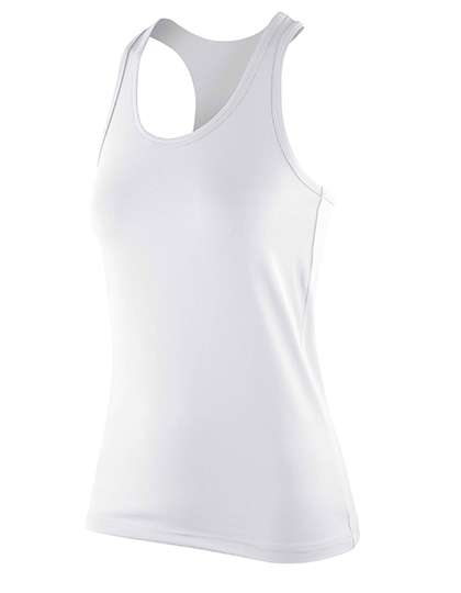 SPIRO Women´s Impact Softex® Top White L (14) (RT281F)