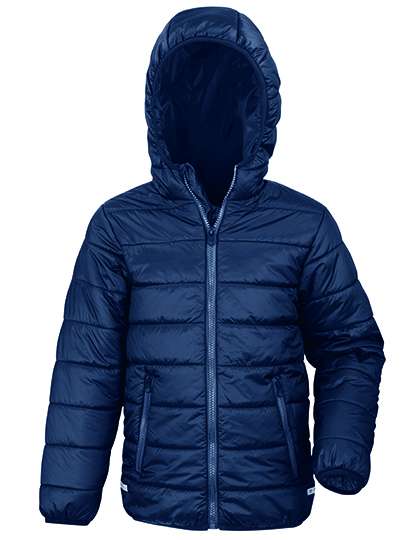 Result Core Youth Soft Padded Jacket Navy/Navy XXL (13-14) (RT233Y)