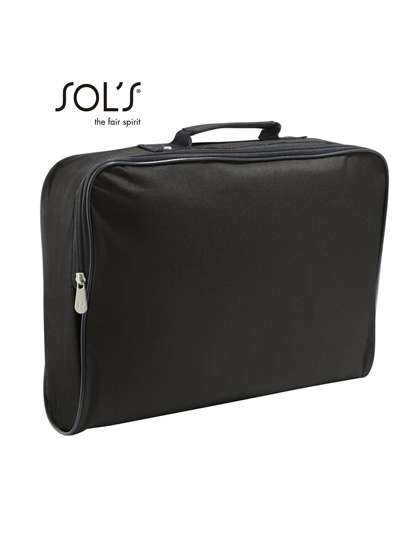 SOL´S Business Bag College Black/Black 39 x 30 x 9 cm (LB71100)