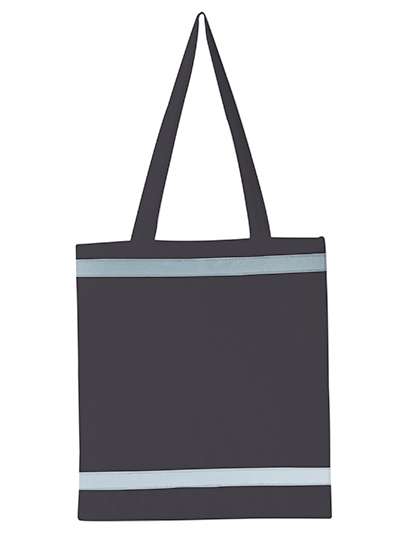 Korntex Warnsac® Reflective Shopping Bag With Long Handles Grey ca. 38 x 42 cm (KX105)