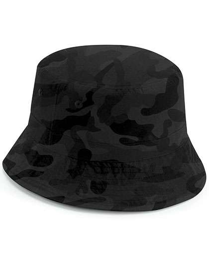 Beechfield Recycled Polyester Bucket Hat Midnight Camo S/M (CB84R)