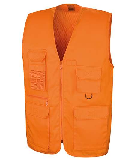 Result WORK-GUARD Safari Waistcoat Orange XXL (RT45)