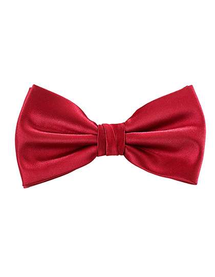 TYTO Satin Bow Tie Burgundy One Size (TT904)