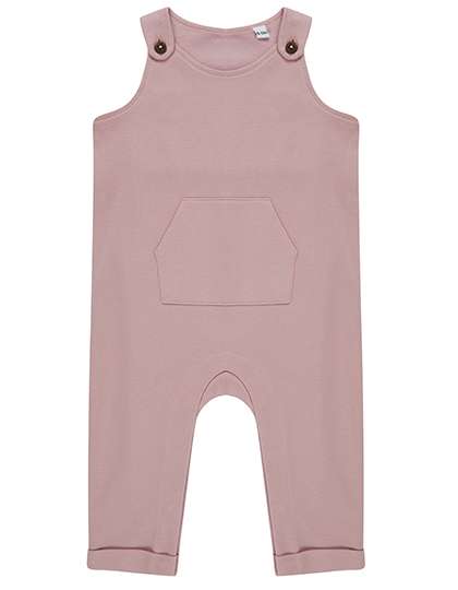 Larkwood Organic Cotton Dungaree Soft Pink 24/36 Monate (LW651)