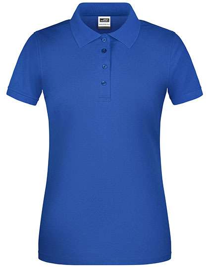 James&Nicholson Ladies´ Bio Workwear Polo Royal XXL (JN873)