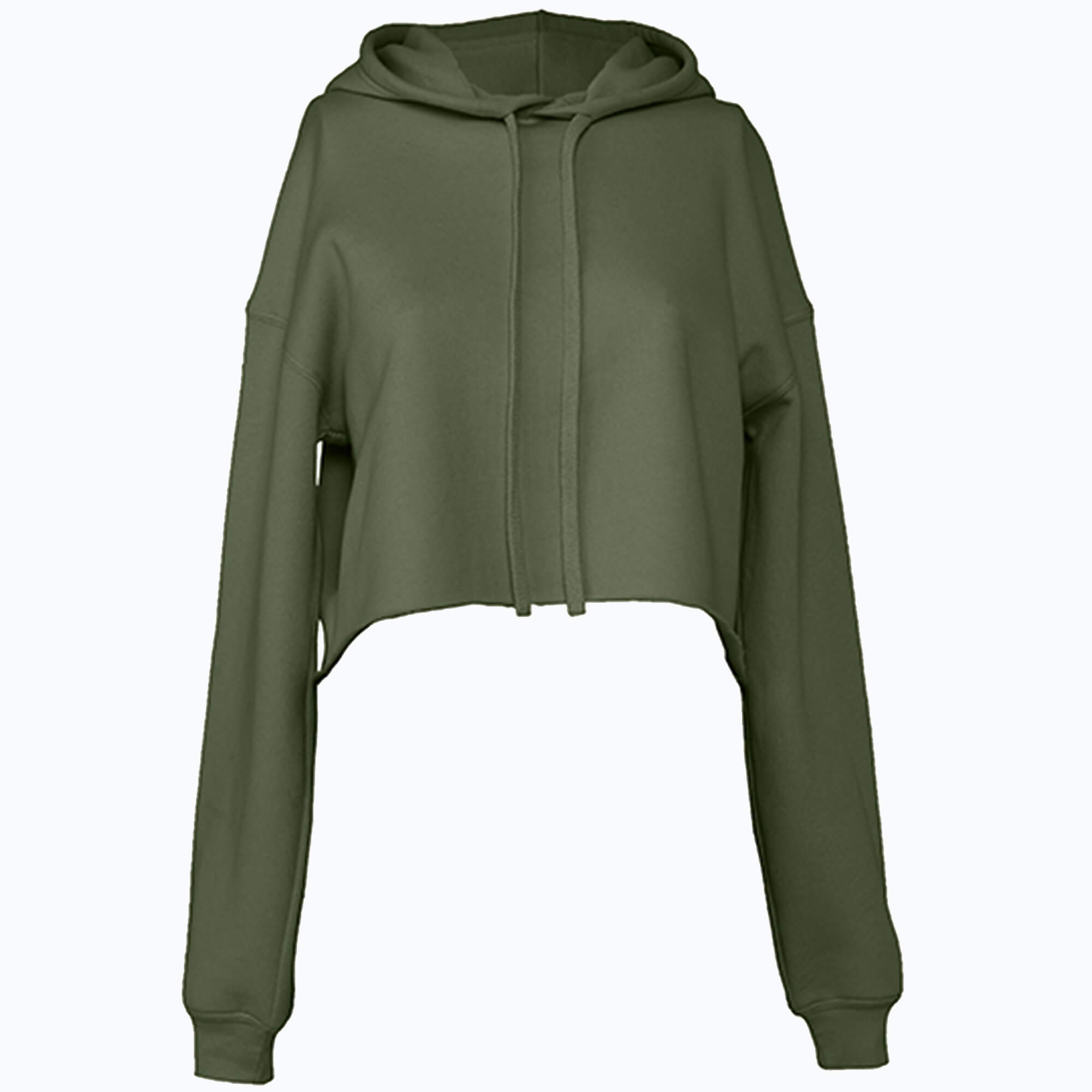 Kurzer Fleece-Hoodie für Damen