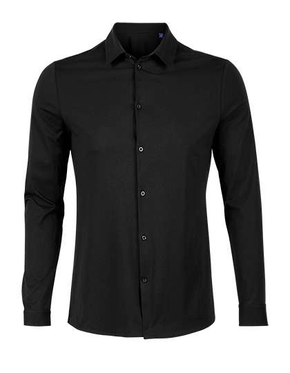 NEOBLU Men´s Mercerised Shirt Balthazar Deep Black XL (NB3198)