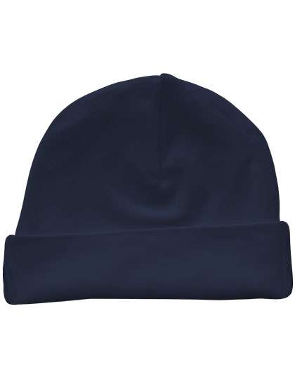 Link Kids Wear Organic Baby Hat Rox 01 Navy One Size (X10001)