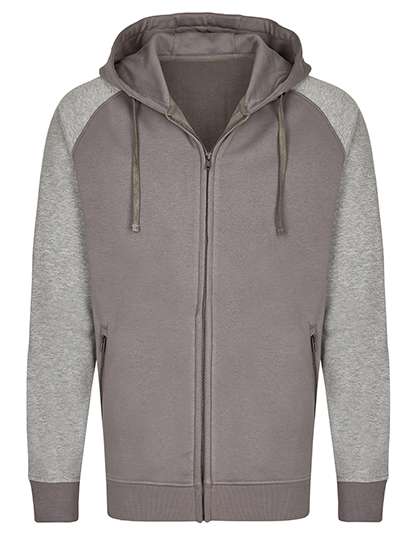 Miners mate my mate - Men´s Zip Hoody Grey Solid/Heather Grey S (MY710)