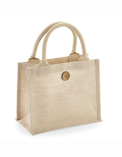 Westford Mill Juco Mini Gift Bag Natural 26 x 22 x 14 cm (WM441)