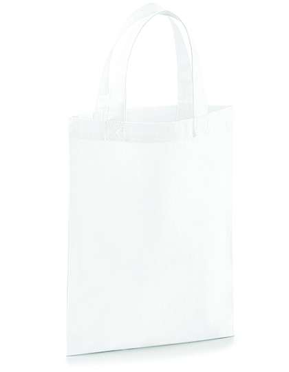 Westford Mill Cotton Party Bag For Life White 19 x 25 cm (WM103)