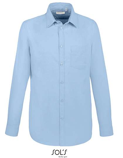 SOL´S Men´s Boston Fit Shirt Sky Blue 3XL (L02920)