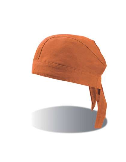 Atlantis Headwear Bandana Long Orange One Size (AT351)