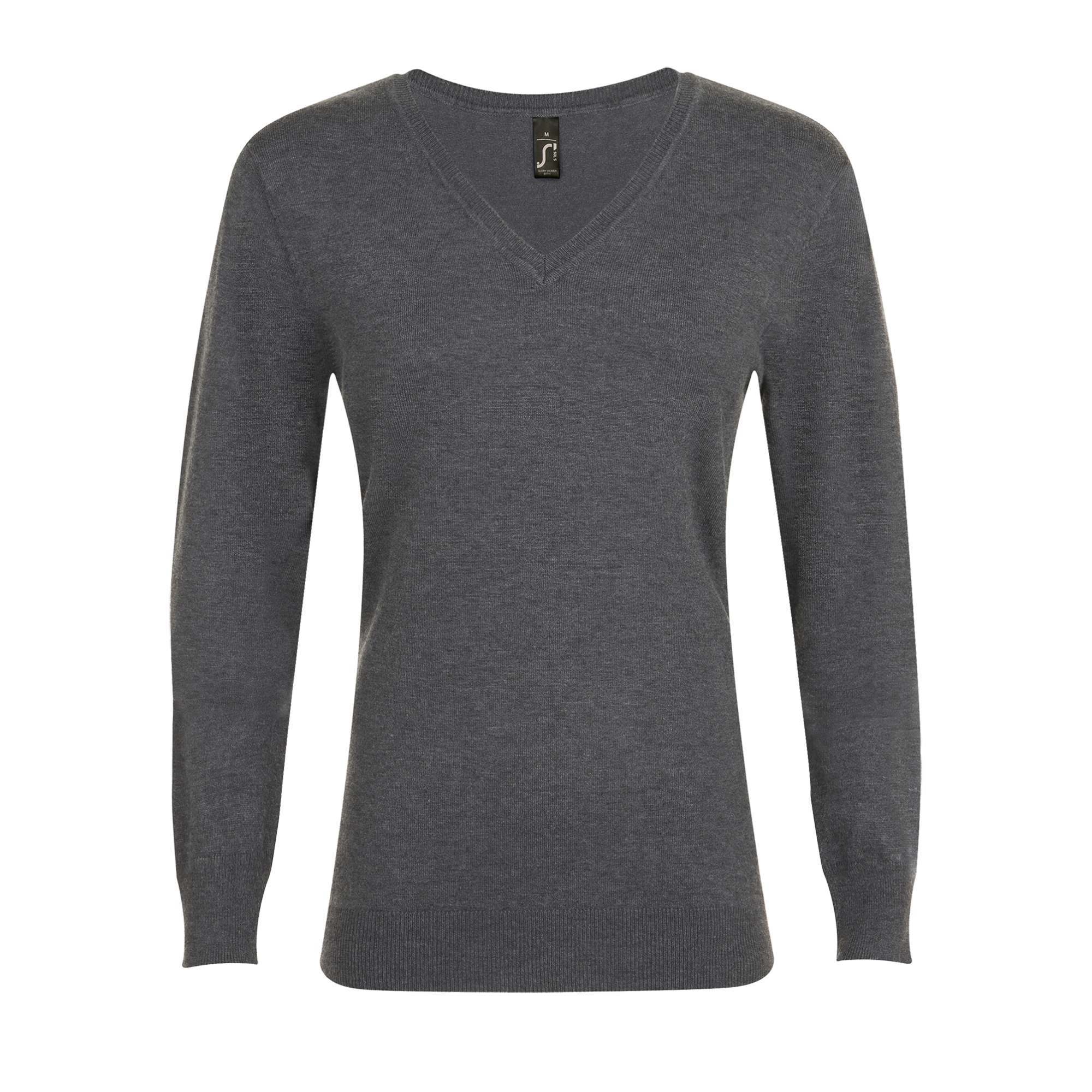SOL´S Women´s Glory Sweater Charcoal Melange XL (L01711)