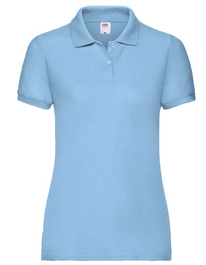 Fruit of the Loom Ladies´ 65/35 Polo Sky Blue XS (F517)