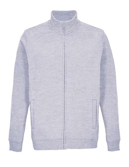 SOL´S Unisex Full-Zip Jacket Cooper Grey Melange 4XL (L04240)