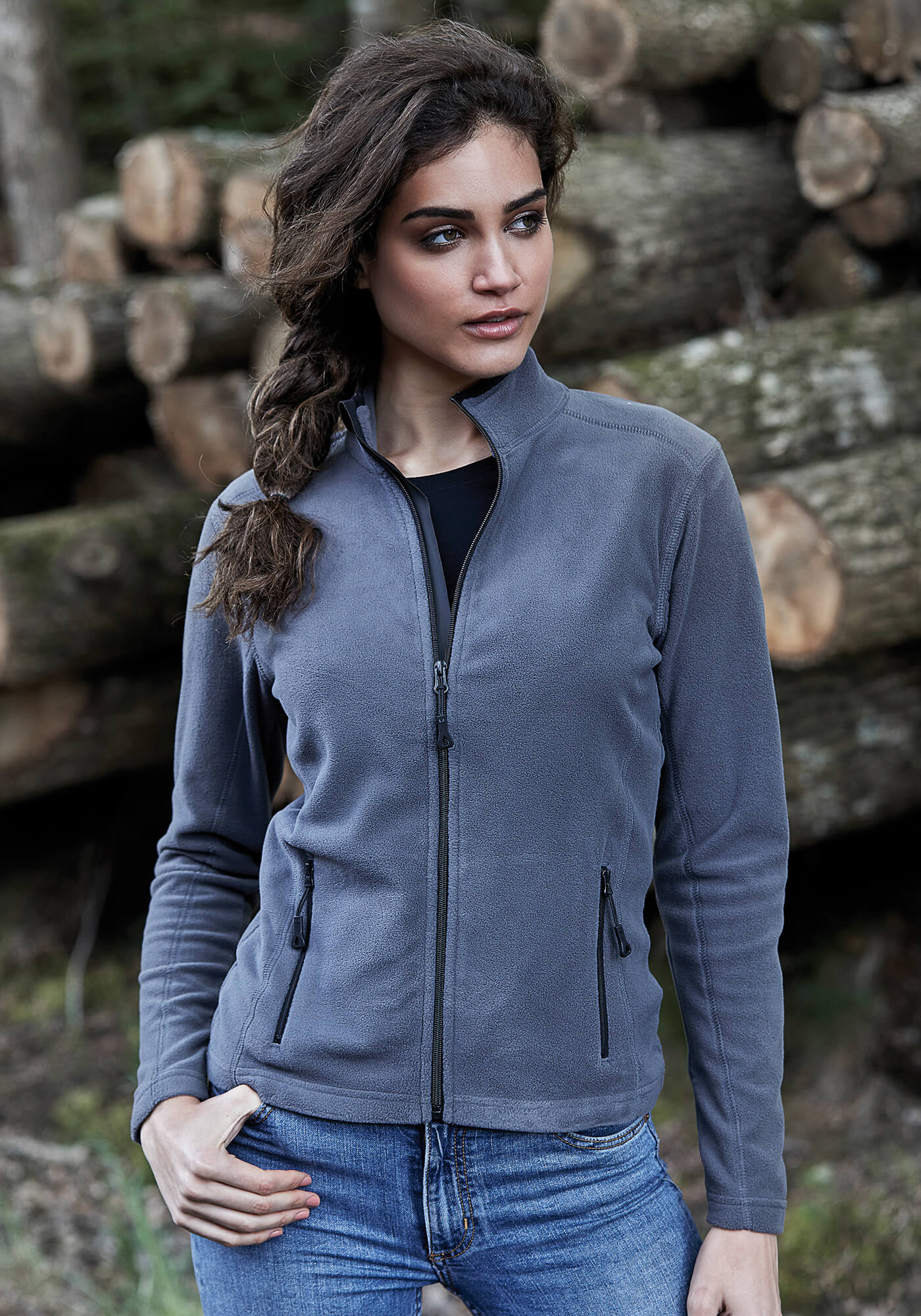 Damen Fleecejacke Active