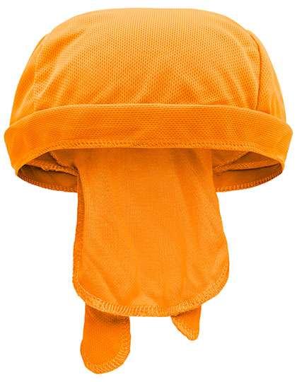 Myrtle beach Functional Bandana Hat Orange One Size (MB6530)