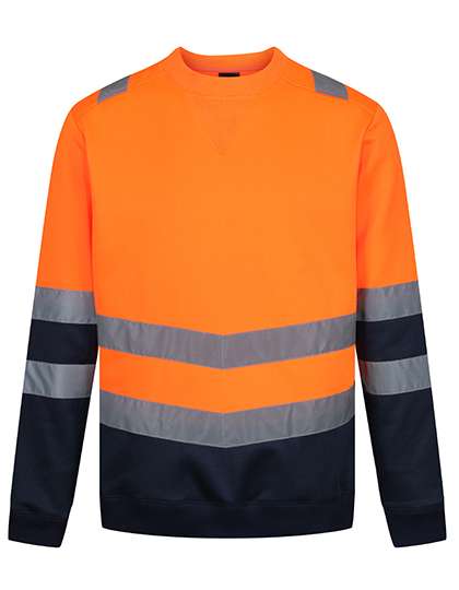 Regatta High Visibility Pro Hi-Vis Sweat Top Orange L (RG6560)