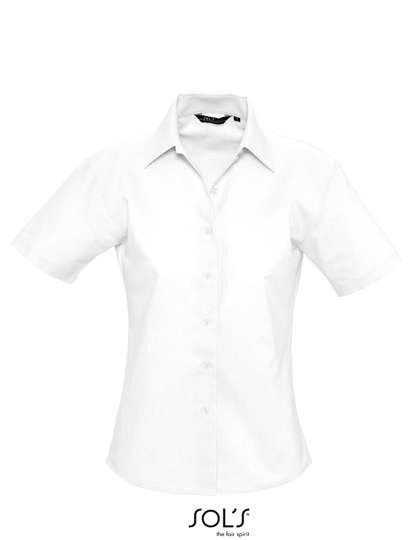 SOL´S Women´s Oxford-Blouse Elite Short Sleeve White XL (L610)