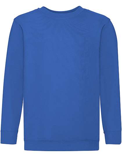 Fruit of the Loom Kids´ Classic Set-In Sweat Royal Blue 140 (F324NK)