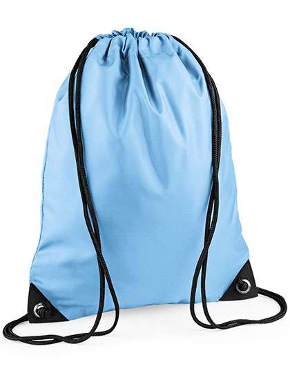 BagBase Premium Gymsac Sky Blue 33 x 45 cm (BG10)