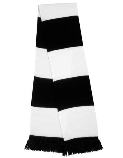 Result Winter Essentials Team Scarf Black/White One Size (RT146X)