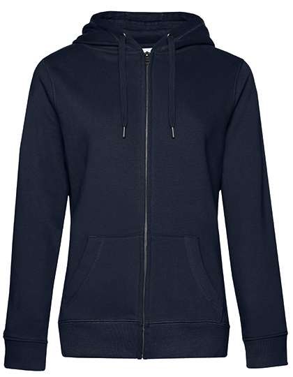 B&C QUEEN Zipped Hood Jacket_° Navy Blue XL (BCWW03Q)