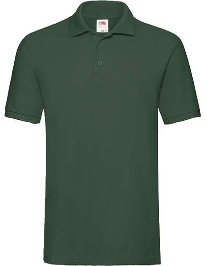 Fruit of the Loom Premium Polo Bottle Green L (F511N)