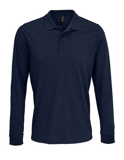 SOL´S Unisex Long Sleeve Polycotton Polo Shirt French Navy 5XL (L03983)