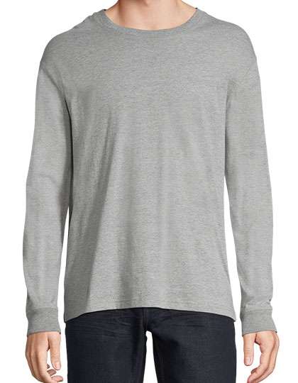 SOL´S Unisex Long Sleeve T-Shirt Pioneer Grey Melange S (L03982)