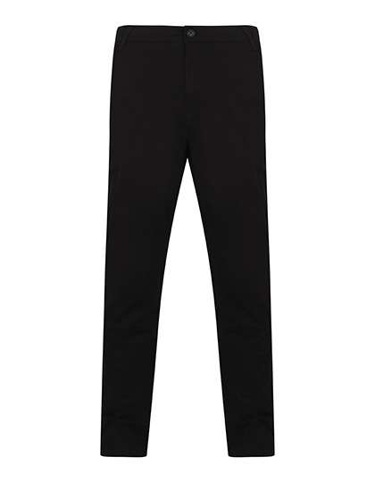 Henbury Men´s Stretch Chino with Flex Waistband Black 44/36 (W650)