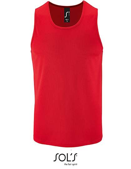 SOL´S Men´s Sports Tank Top Sporty Red 3XL (L02073)