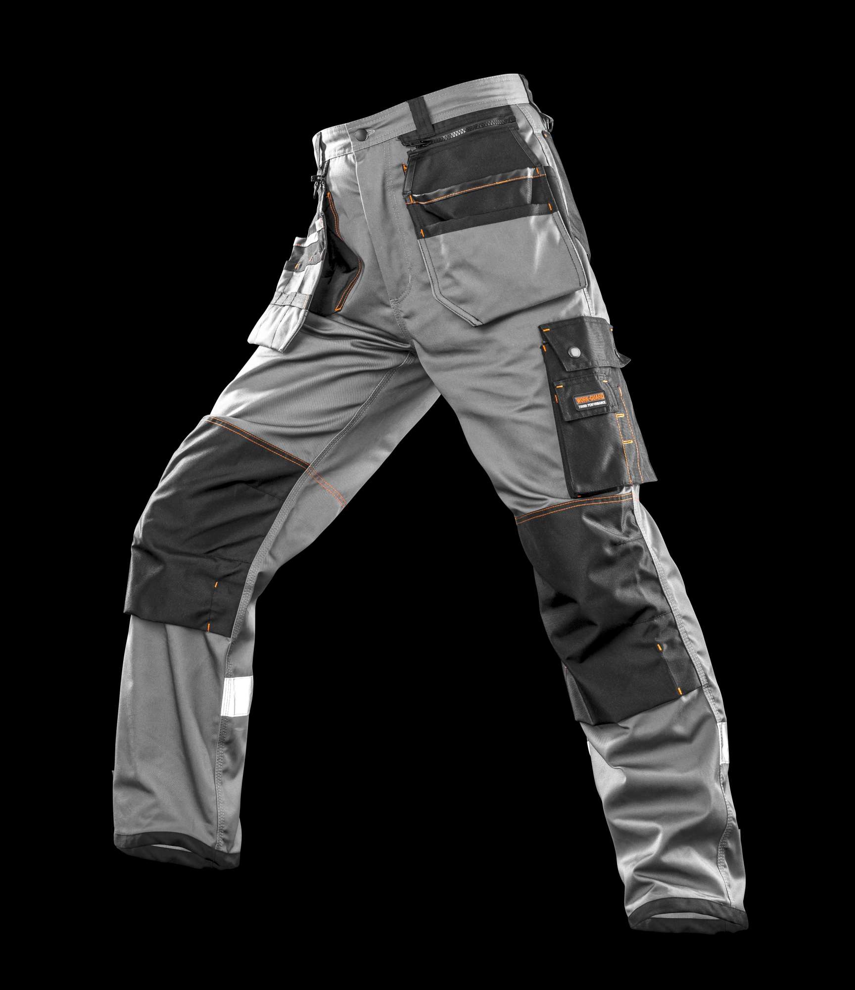 Result WORK-GUARD X-Over Holster Trouser With Cordura® Grey/Black L (RT324)