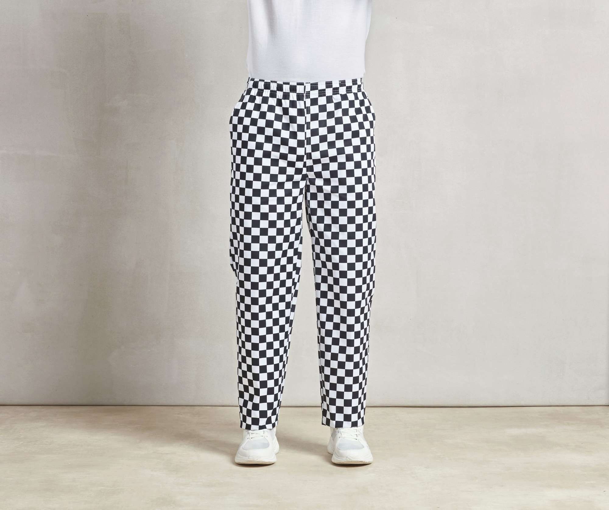 Premier Workwear Essential Chef´s Trouser Black-White Check S (PW553)