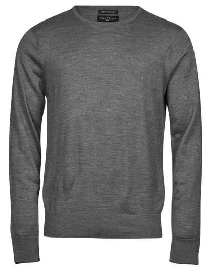 Tee Jays Men´s Crew Neck Sweater Grey Melange L (TJ6000)