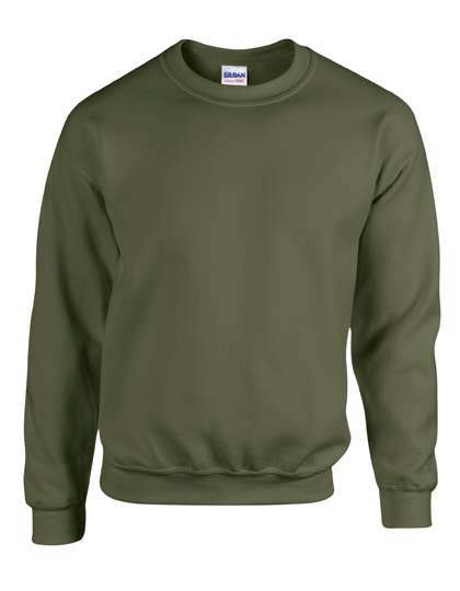 Gildan Heavy Blend(TM) Adult Crewneck Sweatshirt Military Green 3XL (G18000)