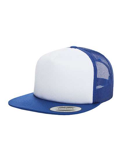 FLEXFIT Foam Trucker With White Front Royal/White One Size (FX6005FW)