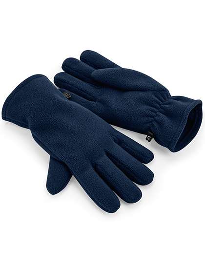 Beechfield Recycled Fleece Gloves French Navy L/XL (CB298R)