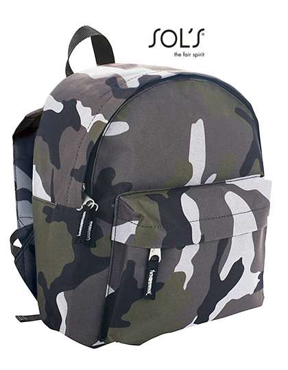 SOL´S Kids´ Backpack Rider Camo 12 x 25 x 30 cm (LB70101)