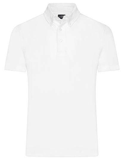 James&Nicholson Men´s Plain Polo White M (JN964)