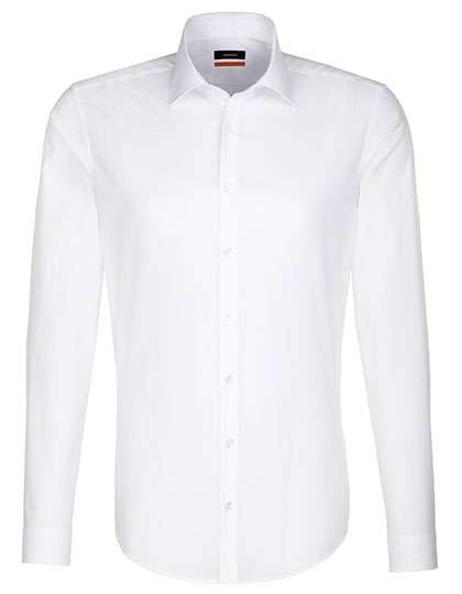 Seidensticker Men´s Shirt Slim Fit Long Sleeve White 39 (SN675198)