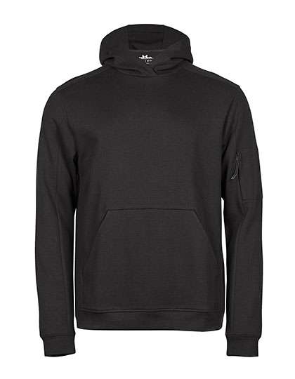 Tee Jays Athletic Hooded Sweat Black XS (TJ5702)