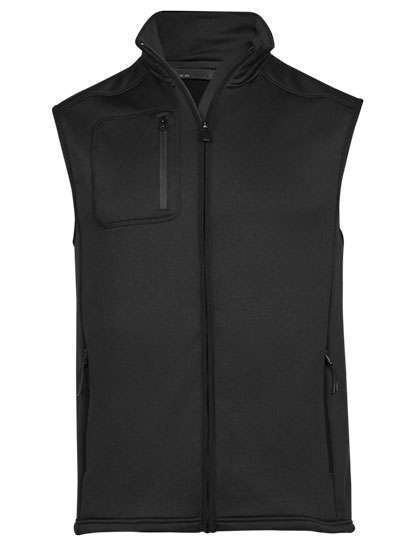 Tee Jays Stretch Fleece Bodywarmer Black 3XL (TJ9104)